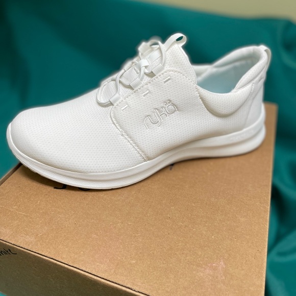 Ryka Women's White Athletic Shoes - Picture 2 of 5